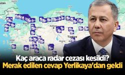 Bakan Yerlikaya: Arefe gününde 23 bin 275'ine hız ve radar işlemi yapıldı