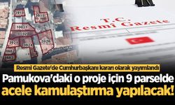 Resmi Gazete'de yayımlandı: Pamukova'daki o proje için 9 parselde acele kamulaştırma yapılacak!