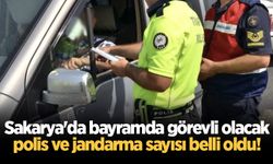 Sakarya’da bayram boyunca sıkı denetim: 2 bini aşkın personel sahada