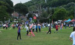Sapanca’da gökyüzü çocukların renkli hayalleriyle şenlendi