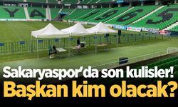 Sakaryaspor'da son kulisler! Başkan kim olacak?