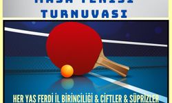 Sakarya’da 15 Temmuz anısına masa tenisi turnuvası düzenleniyor