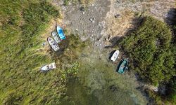 Sapanca Gölü'nde su seviyesi hızla düşüyor