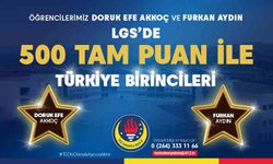 TED Sakarya Koleji LGS’de iki Türkiye birincisi çıkardı