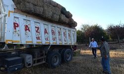 Yangından etkilenen hayvan sahiplerine yem yardımı ulaştı