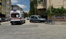 Bilecik'te kontrolden çıkan motosiklet devrildi, sürücüsü yaralandı