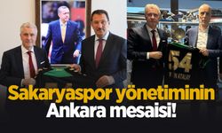 Sakaryaspor yönetiminin Ankara mesaisi