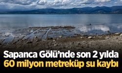 Sapanca Gölü’nde son 2 yılda 60 milyon metreküp su kaybı