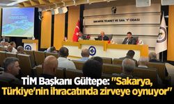 TİM Başkanı Gültepe: "Sakarya, Türkiye'nin ihracatında zirveye oynuyor"