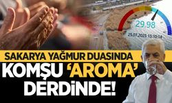 Sakarya yağmur duasında, komşu 'aroma' derdinde!