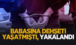 Babasını bıçaklayıp, benzin döküp yakmaya çalışan kişi yakalandı
