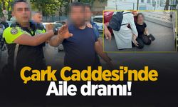 Sokak ortasında Aile dramı