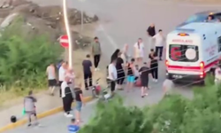 Motosikletin çarptığı 3 yaşındaki çocuk ağır yaralandı