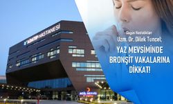 Uzm. Dr. Dilek Tuncel uyardı; Yaz mevsiminde bronşit vakalarına dikkat!