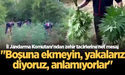 İl Jandarma Komutanı'ndan zehir tacirlerine net mesaj: "Boşuna ekmeyin, yakalarız diyoruz, anlamıyorlar"
