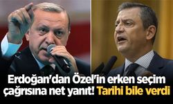 Cumhurbaşkanı Erdoğan'dan Özgür Özel'in erken seçim çağrısına net yanıt! Tarihi bile verdi