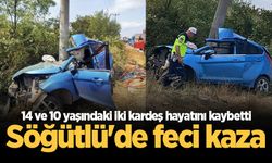 Söğütlü'de feci kaza: 14 ve 10 yaşındaki iki kardeş hayatını kaybetti