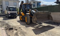 Sultan Sokak'ta altyapı ve asfalt çalışmaları tam gaz
