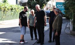 Başkan Çelik, Sultan Sokak’taki çalışmaları yerinde inceledi