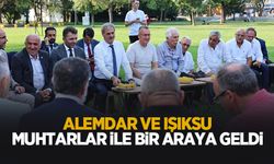 Muhtarlar ile bir araya geldiler