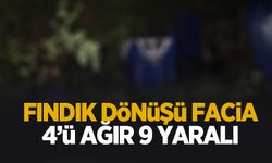 Pat pat devrildi: 4'ü ağır 9 yaralı