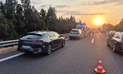 Anadolu Otoyolu'nda zincirleme kaza: 3 yaralı