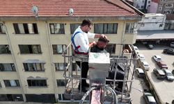 İlk tıraşını gökyüzünde yaptı