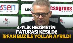 Sakaryaspor’da İrfan Buz ile yollar ayrıldı