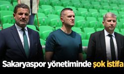 Sakaryaspor yönetiminde şok istifa