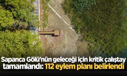Sapanca Gölü'nün geleceği için kritik çalıştay tamamlandı: 112 eylem planı belirlendi