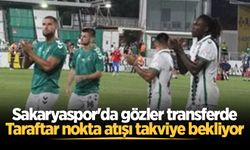 Sakaryaspor'da gözler transferde: Taraftar nokta atışı takviye bekliyor