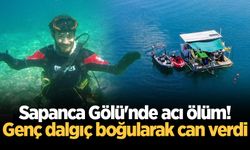 Sapanca Gölü'nde acı ölüm! Genç dalgıç boğularak can verdi