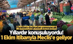 Yıllardır konuşulan Hal Kanunu taslağı, 1 Ekim'de Meclis'e geliyor