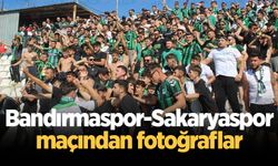Bandırmaspor-Sakaryaspor maçından fotoğraflar