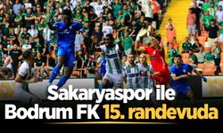 Sakaryaspor ile Bodrum FK 15. randevuda