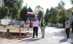 Başkan Şenol Dinç doğal gaz çalışmalarını yerinde inceledi