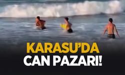 Dalgalara kapıldı