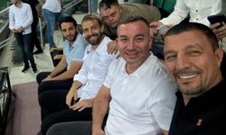 Kaptan Caner Erkin tribünden destekledi