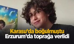 Karadenizde boğulan Efe Erdem 'e acı veda