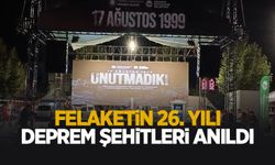 17 Ağustos Depremi'nin 26. yılı; Anma programı
