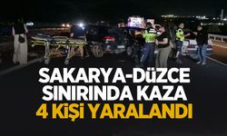 TEM'de zincirleme kaza: 4 yaralı