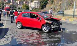 5 araç birbirine girdi