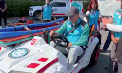 Bakan Memişoğlu, ATV ambulansı tanıttı