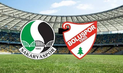 Sakaryaspor ile Boluspor maçının İlk 11'leri belli oldu