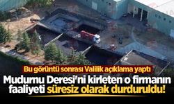 Mudurnu Deresi'ni kirleten o firmanın faaliyeti süresiz olarak durduruldu!