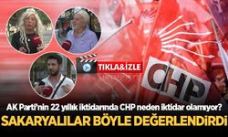 Sakaryalılar, CHP'nin iktidar olamamasını böyle değerlendirdi!