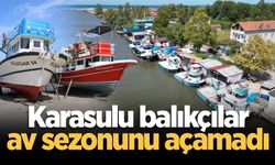 Karasulu balıkçılar, av sezonunu açamadı