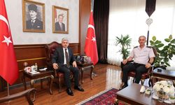Sakarya İl Jandarma Komutanı Erbağ’dan Vali Doğan’a ziyaret