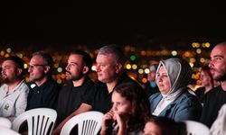 Kırantepe'de açık hava sineması