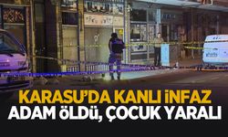 Kanlı infaz: Adam öldü, çocuk yaralı